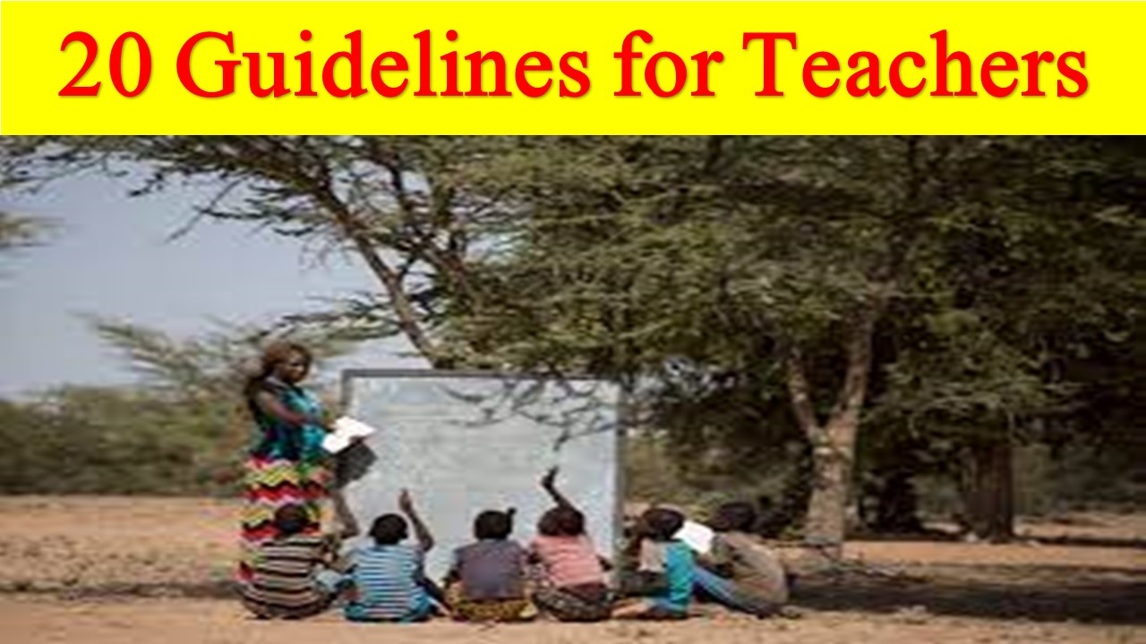 20 qualities of teacher in Islamic Teaching